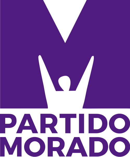 Logo de Partido Morado